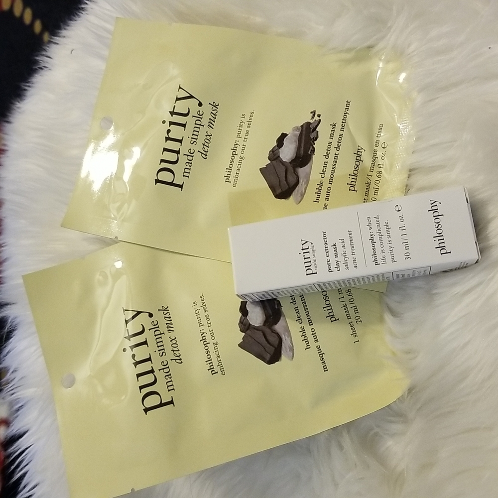 Philosophy Purity Bundle: 2 Detox Masks, 1 oz. Pore Extractor